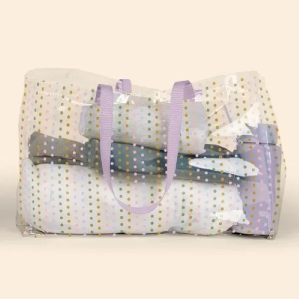 BABS Oversized Tote Clear TPU - 20" x 13.5" x 6.5"... from ASI 74710 Numo