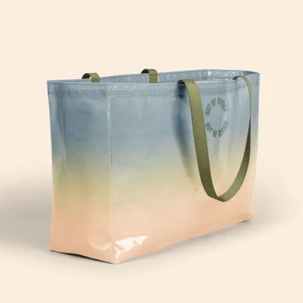 BABS Oversized Tote Laminated Non-Woven RPET - 20" x 13.5" x... from ASI 74710 Numo