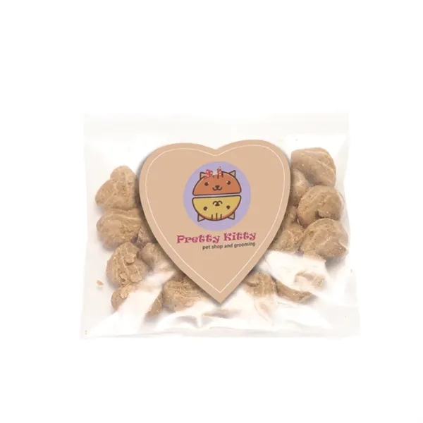 Mini Snack Bag w/ Small Heart Magnet Pet Fill... from ASI 68507 The Magnet Group
