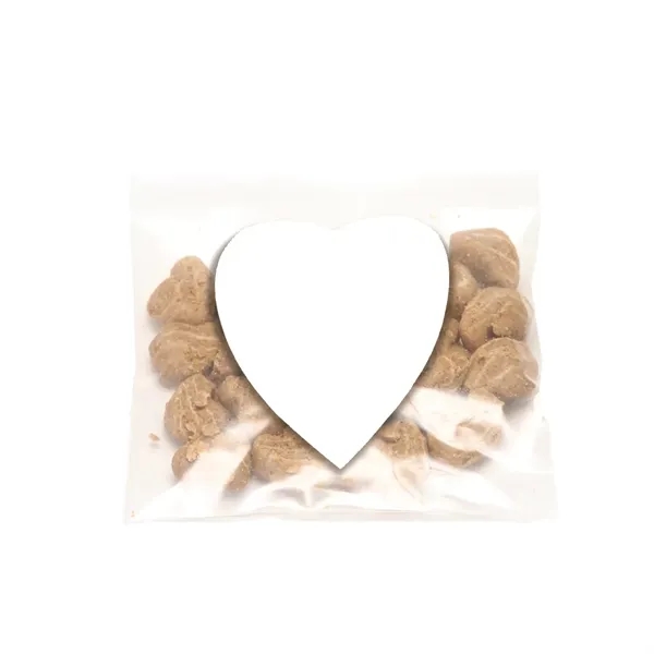 Mini Snack Bag w/ Small Heart Magnet Pet Fill... from ASI 68507 The Magnet Group
