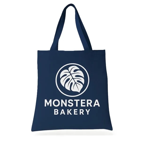Durable canvas convention tote ideal for trade shows, conferences, and giveaways.... from ASI 67075 Leprechaun Promotions, LLC
