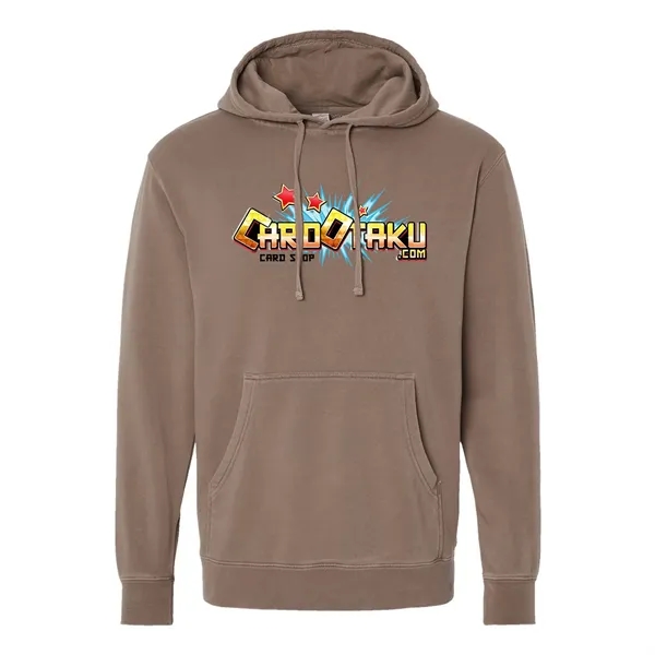 Unisex Midweight Pigment Dyed Hooded Pullover... from ASI 30208 A P Specialties / AP Specialties