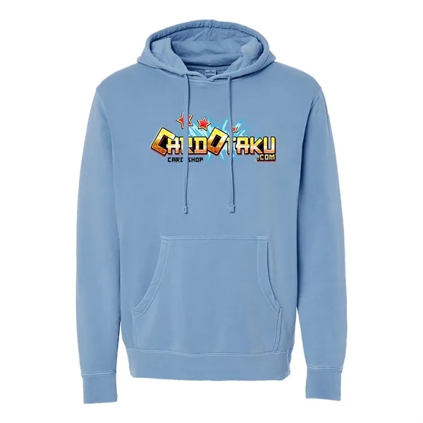 Unisex Midweight Pigment Dyed Hooded Pullover... from ASI 30208 A P Specialties / AP Specialties