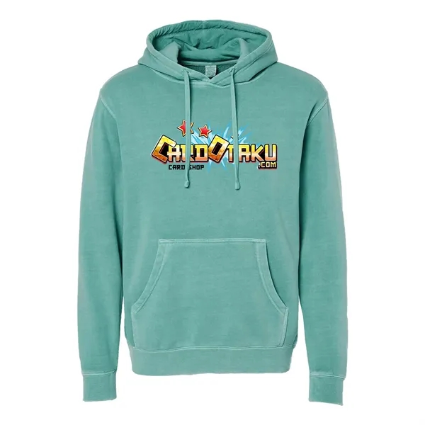 Unisex Midweight Pigment Dyed Hooded Pullover... from ASI 30208 A P Specialties / AP Specialties