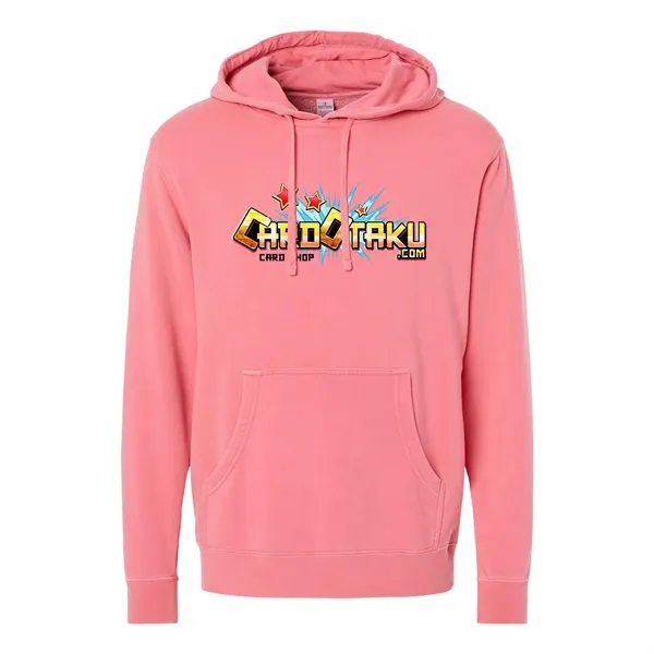 Unisex Midweight Pigment Dyed Hooded Pullover... from ASI 30208 A P Specialties / AP Specialties