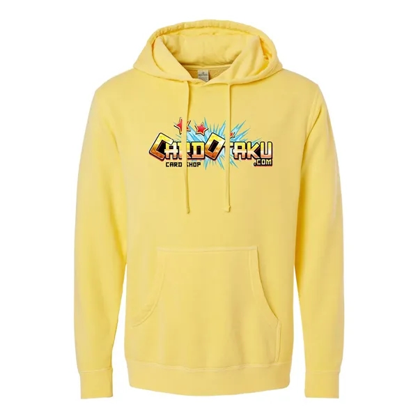 Unisex Midweight Pigment Dyed Hooded Pullover... from ASI 30208 A P Specialties / AP Specialties