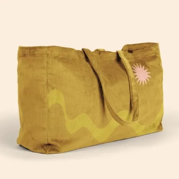 BABS Oversized Tote Corduroy - 20" x 13.5" x 6.5"... from ASI 74710 Numo