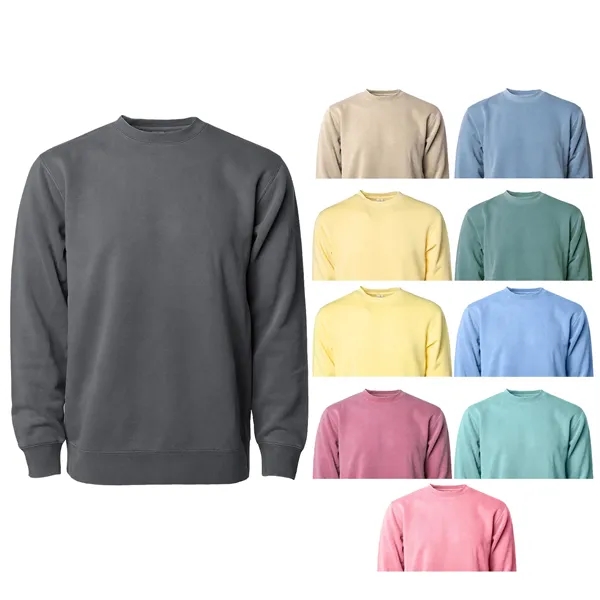 Midweight Pigment Dyed Crew Neck... from ASI 30208 A P Specialties / AP Specialties