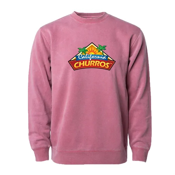 Midweight Pigment Dyed Crew Neck... from ASI 30208 A P Specialties / AP Specialties