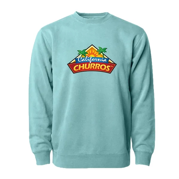 Midweight Pigment Dyed Crew Neck... from ASI 30208 A P Specialties / AP Specialties