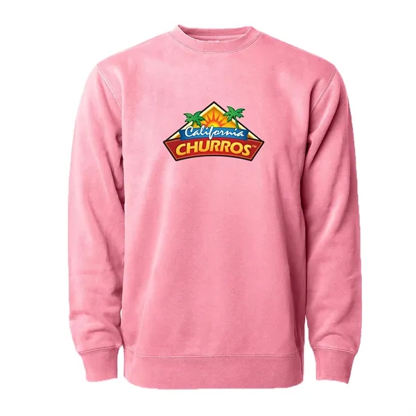 Midweight Pigment Dyed Crew Neck... from ASI 30208 A P Specialties / AP Specialties