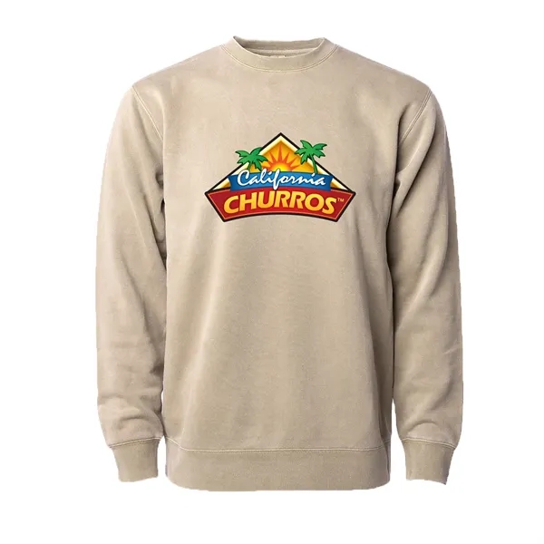 Midweight Pigment Dyed Crew Neck... from ASI 30208 A P Specialties / AP Specialties