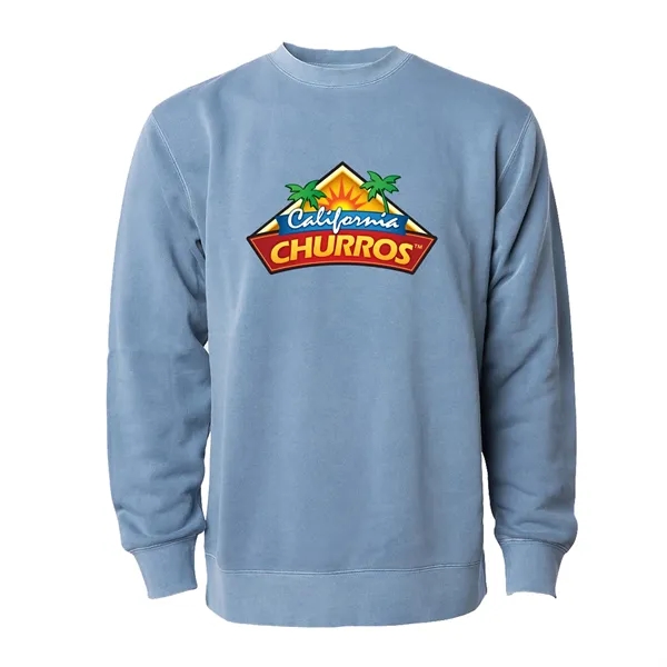 Midweight Pigment Dyed Crew Neck... from ASI 30208 A P Specialties / AP Specialties