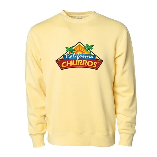 Midweight Pigment Dyed Crew Neck... from ASI 30208 A P Specialties / AP Specialties