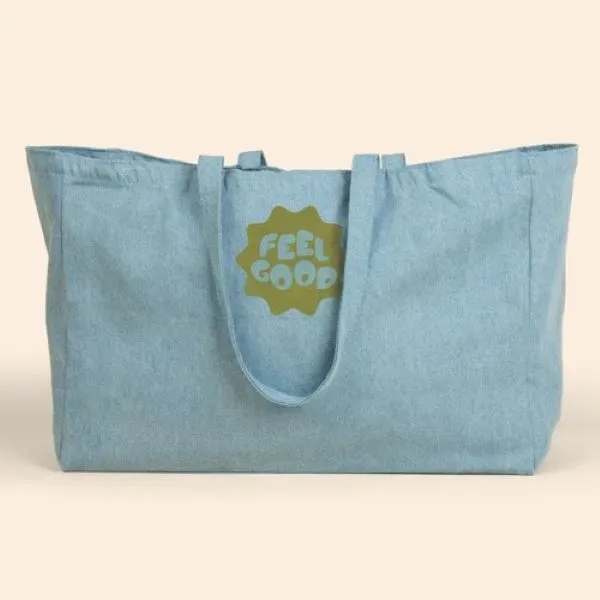 BABS Oversized Tote Denim - 20" x 13.5" x 6.5"... from ASI 74710 Numo