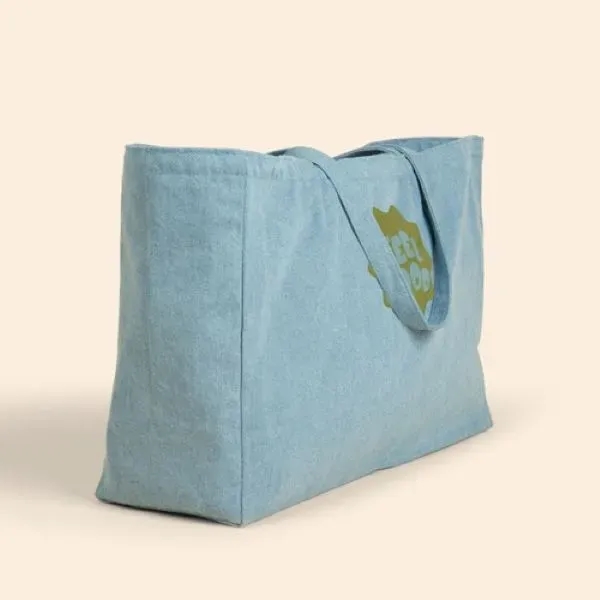 BABS Oversized Tote Denim - 20" x 13.5" x 6.5"... from ASI 74710 Numo