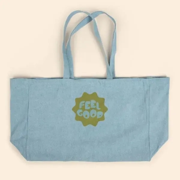 BABS Oversized Tote Denim - 20" x 13.5" x 6.5"... from ASI 74710 Numo