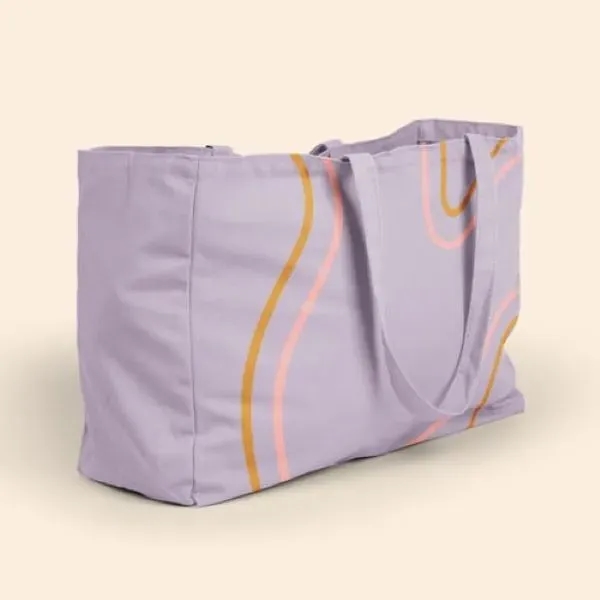 BABS Oversized Tote Colored Canvas - 20" x 13.5" x 6.5"... from ASI 74710 Numo