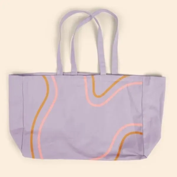 BABS Oversized Tote Colored Canvas - 20" x 13.5" x 6.5"... from ASI 74710 Numo