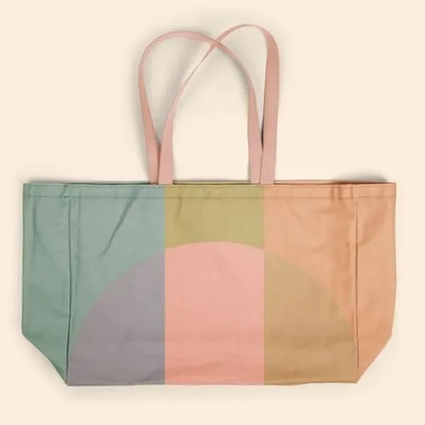 BABS Oversized Tote 4CP Pigment-Dyed Canvas - 20" x 13.5" x... from ASI 74710 Numo