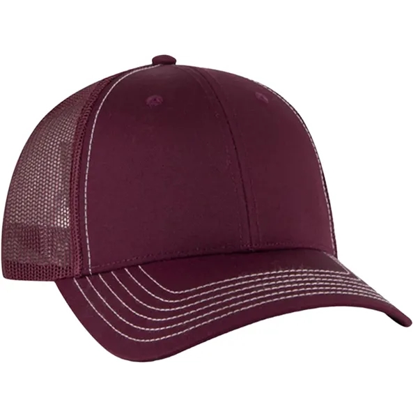 OTTO 6-Panel Low Profile Mesh Back Trucker Hat... from ASI 30208 A P Specialties / AP Specialties
