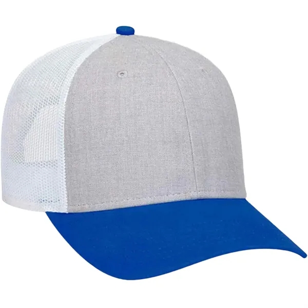 OTTO 6-Panel Low Profile Mesh Back Trucker Hat... from ASI 30208 A P Specialties / AP Specialties