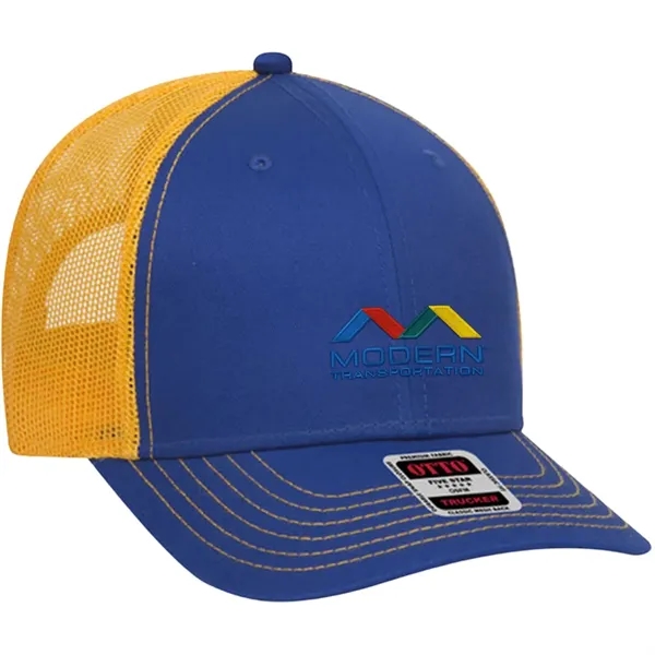 OTTO 6-Panel Low Profile Mesh Back Trucker Hat... from ASI 30208 A P Specialties / AP Specialties