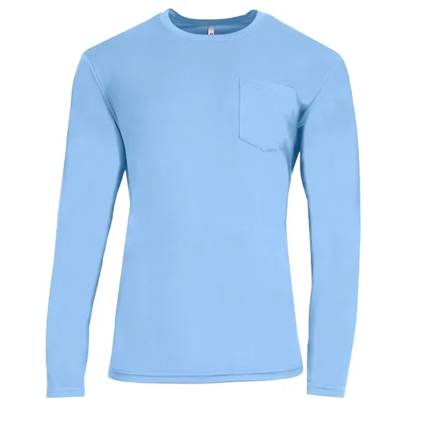Sprint Long Sleeve Pocket Tee... from ASI 89380 Staton Corporate and Casual