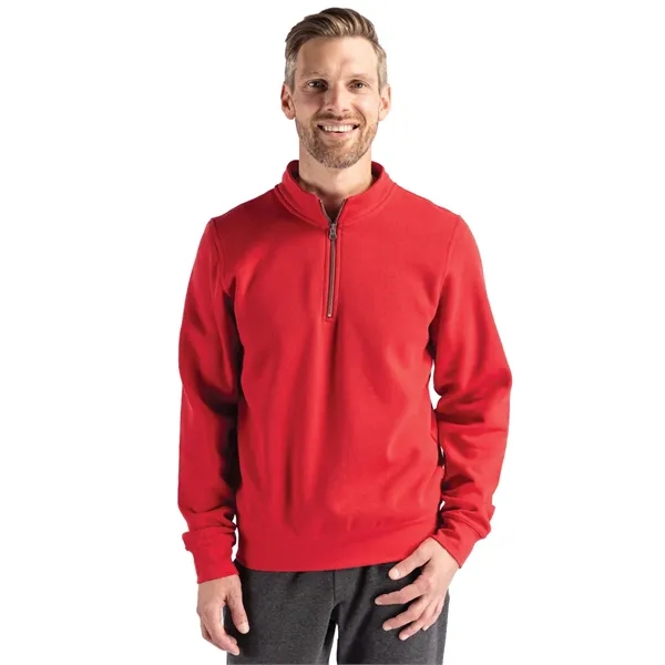 Clique Unisex Stockholm Half Zip Sweatshirt... from ASI 47965 Cutter & Buck