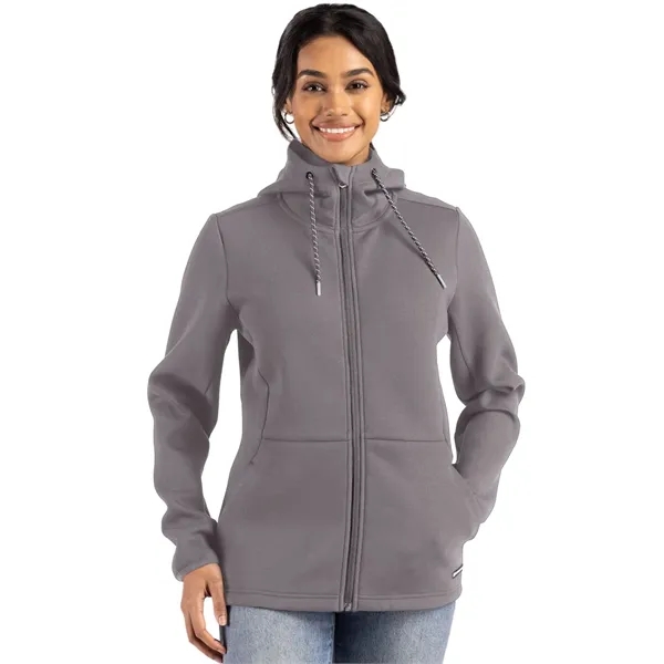 Cutter & Buck Roam Eco Womens Full Zip Hooded Jacket... from ASI 47965 Cutter & Buck
