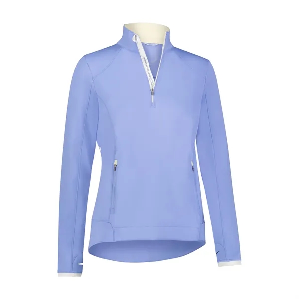 Women's quarter-zip mock pullover gives you the flexibility to swing and... from ASI 38120 Ball Pro / Diversified Quality Kitchenware / Branded Apparel Designs