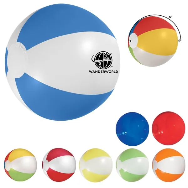 12" Inflatable Beach Ball... from ASI 57956 Graphco line