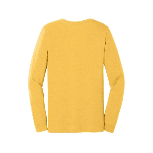 BELLA+CANVAS Unisex Heather CVC Long Sleeve Tee... from ASI 84863 SanMar