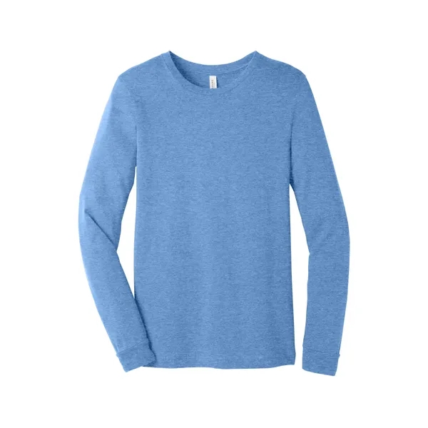 BELLA+CANVAS Unisex Heather CVC Long Sleeve Tee... from ASI 84863 SanMar