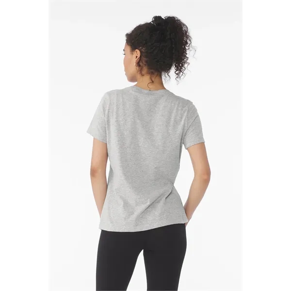 BELLA+CANVAS Women's Relaxed Heather CVC V-Neck Tee... from ASI 84863 SanMar