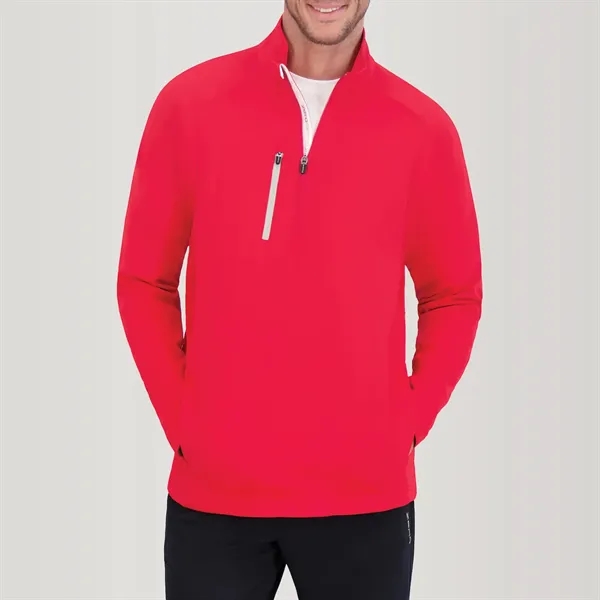 Zero Restriction men's Z500 quarter-zip pullover soft with functional trims.... from ASI 38120 Ball Pro / Diversified Quality Kitchenware