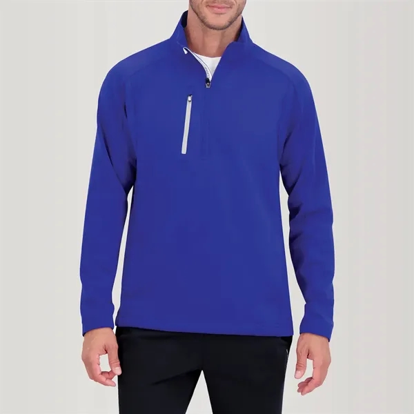 Zero Restriction men's Z500 quarter-zip pullover soft with functional trims.... from ASI 38120 Ball Pro / Diversified Quality Kitchenware