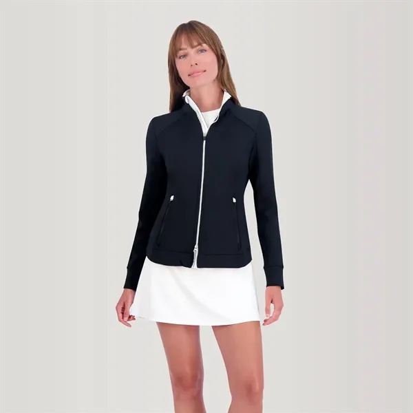 Women's full zip jacket with mock neck.... from ASI 38120 Ball Pro / Diversified Quality Kitchenware / Branded Apparel Designs