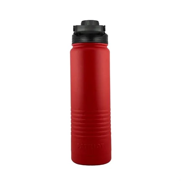The Patriot 24oz Stainless Steel Bottle is constructed with the highest... from ASI 61005 Hirsch Gift Inc