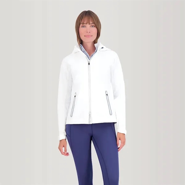 The Olivia jacket goes anywhere and is a ZR ladies favorite.... from ASI 38120 Ball Pro / Diversified Quality Kitchenware / Branded Apparel Designs