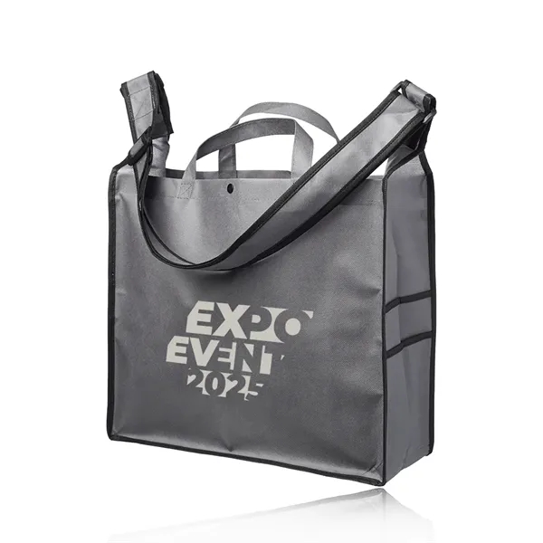 16" x 14" x 6" non-woven convention bag with front pocket,... from ASI 39552 BEL Promo