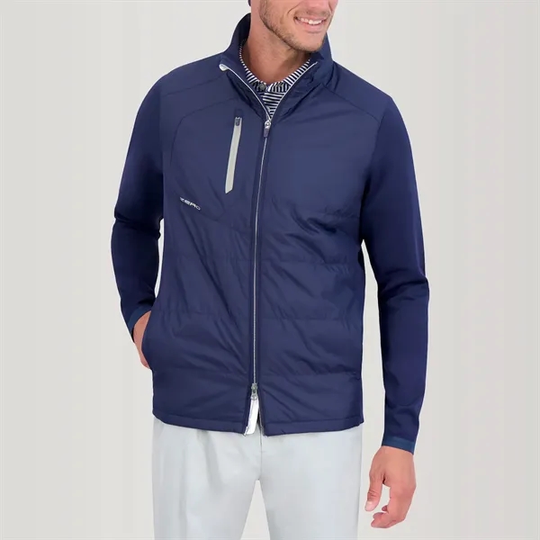 Men's full zip jacket made up of 100% polyester with lightly... from ASI 38120 Ball Pro / Diversified Quality Kitchenware / Branded Apparel Designs