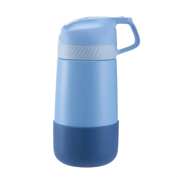 Leak-proof, lightweight kids bottle with easy-open lid, BPA-free 316 stainless steel,... from ASI 64845 Kin Image Inc / Himmers International Inc. DBA Kin Image Inc