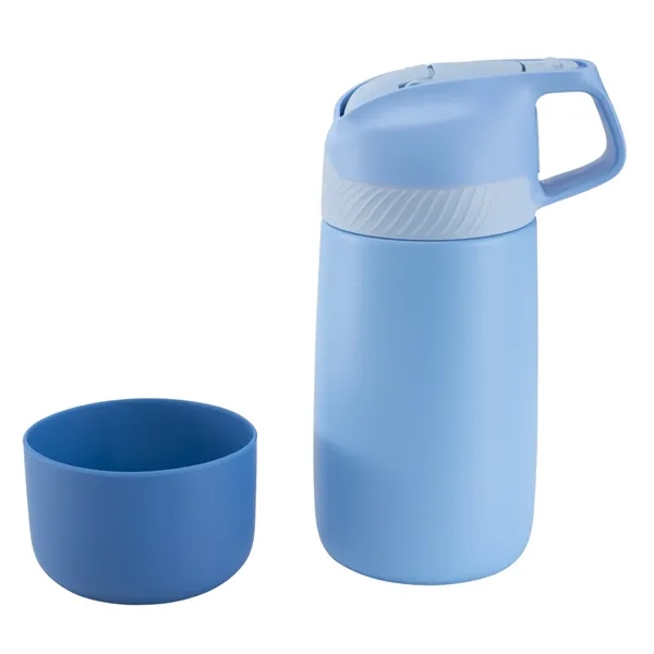 Leak-proof, lightweight kids bottle with easy-open lid, BPA-free 316 stainless steel,... from ASI 64845 Kin Image Inc / Himmers International Inc. DBA Kin Image Inc