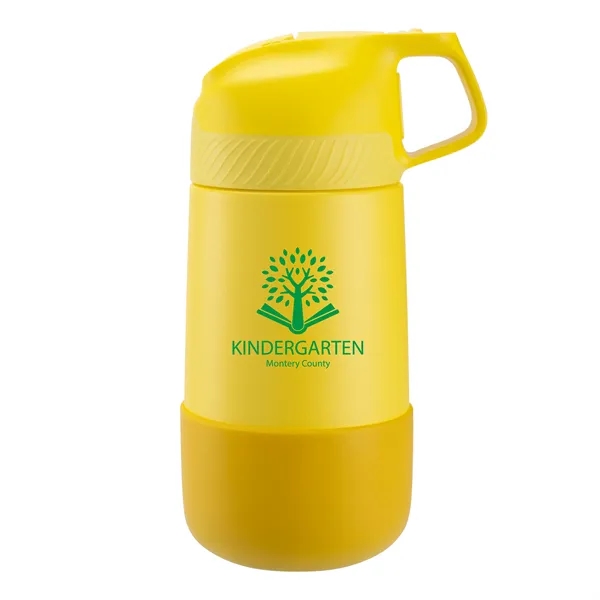 Leak-proof, lightweight kids bottle with easy-open lid, BPA-free 316 stainless steel,... from ASI 64845 Kin Image Inc / Himmers International Inc. DBA Kin Image Inc