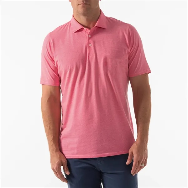 A striped knit polo made from the softest Peruvian Pima Cotton... from ASI 38120 Ball Pro / Diversified Quality Kitchenware / Branded Apparel Designs