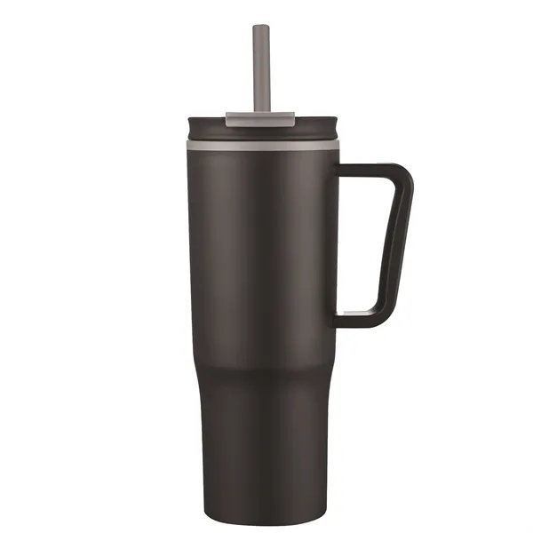 30oz travel mug with a handle and a straw... from ASI 90807 Tekweld