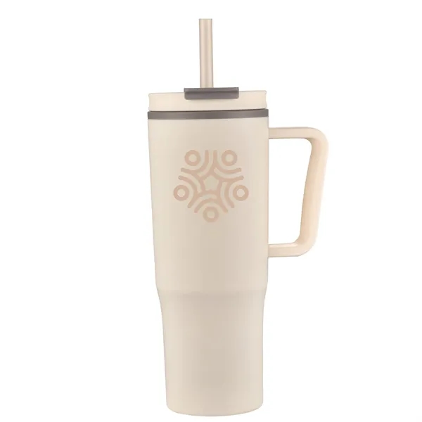 30oz travel mug with a handle and a straw... from ASI 90807 Tekweld