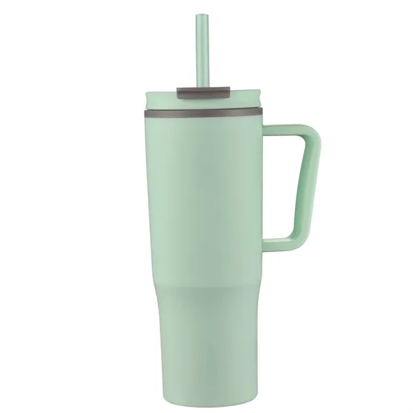30oz travel mug with a handle and a straw... from ASI 90807 Tekweld