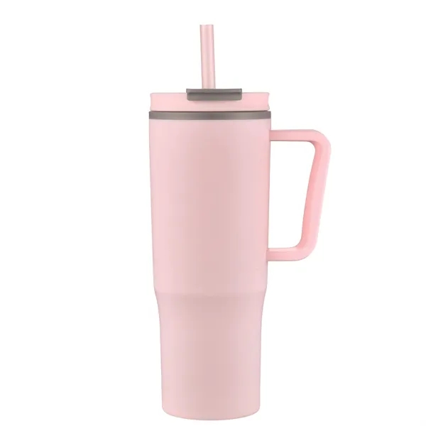 30oz travel mug with a handle and a straw... from ASI 90807 Tekweld